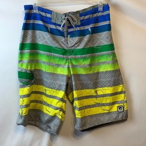 Island Haze swim trunks